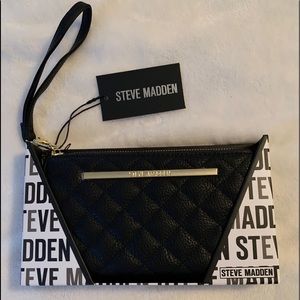 Steve Madden boxed quilted wallet